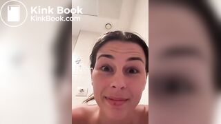Girl having liquid diarrhea - video 2