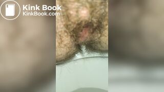Taking A Shit & Flexing My Hairy Asshole