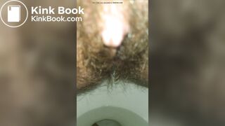 Taking A Shit & Flexing My Hairy Asshole