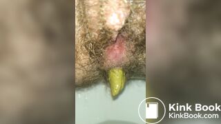 Taking A Shit & Flexing My Hairy Asshole