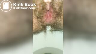 Taking A Shit & Flexing My Hairy Asshole