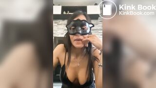 Nasty Latina fingers
