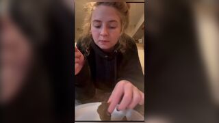 Perverted scat teen