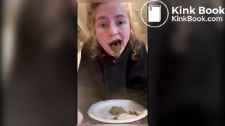 Perverted scat teen