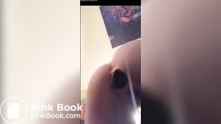 Hard Asshole Stretching Poop