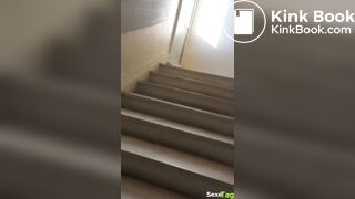 Dirty anal in public -