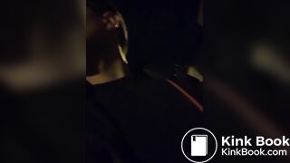 Pissing, shitting, and cumming outside in the night
