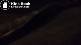 Pissing, shitting, and cumming outside in the night