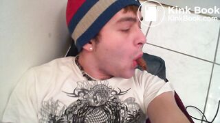 Young Guy (Chris) Shitting and Cumming