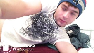 Young Guy (Chris) Shitting and Cumming