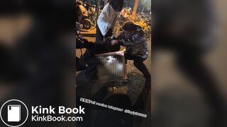Filming a girl vomiting 3