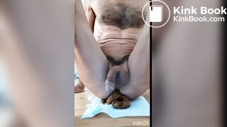 French shitter at home