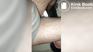 Midnight piss & Farts war in toilet seat!