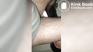 Midnight piss & Farts war in toilet seat!