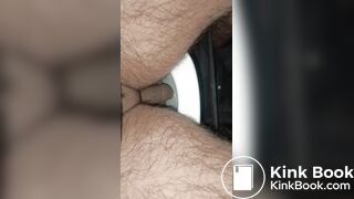 Midnight piss & Farts war in toilet seat!