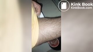 post - masturbating moment & cum drops falls and loud criminal farts!