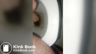 post - masturbating moment & cum drops falls and loud criminal farts!