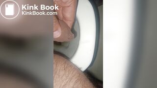 post - masturbating moment & cum drops falls and loud criminal farts!