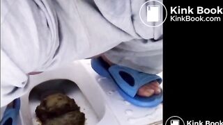 Desi Indian Girl doing Scat,Pooping,Shitting,Potty,Poop,Shit,Scatting, in Desi Style