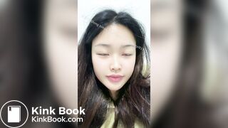 Girl's sexy long tongue 11