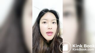 Girl's sexy long tongue 11