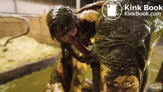 Alice Maze Fucking The Farmhands cowshit gangbang