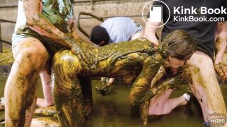 Alice Maze Fucking The Farmhands cowshit gangbang