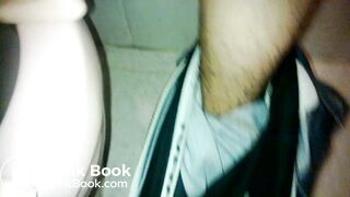 Latino Guy With Hairy Ass Taking a Shit