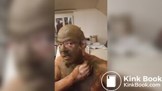 Shit smearing all over me