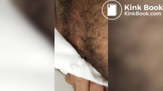 Taiwanese Guy With Hairy Ass Taking a Shit