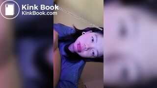 Girl's sexy long tongue 13