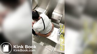 Ebony Toilet Voyeur