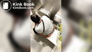 Ebony Toilet Voyeur