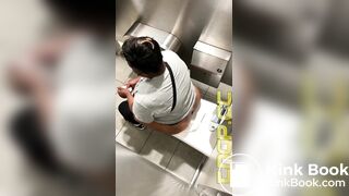 Ebony Toilet Voyeur