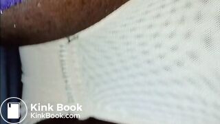 BlueGirl70 Purple Stockings Crotch