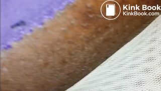 BlueGirl70 Purple Stockings Crotch