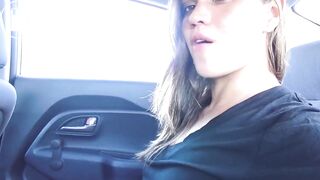 Mandy More - Stepmother pees her pants in the car