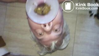 toilet slave Armands Lūsis as wc bowl