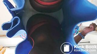 BlueGirl70 Under Skirt Tease