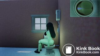 Green Anime Girl Diarrhea