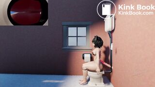 Anime Cat Girl Diarrhea