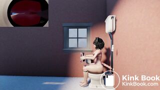 Anime Cat Girl Diarrhea
