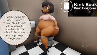 Big Anime Woman Hyper Shits