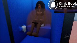 Black Woman Double Diarrhea