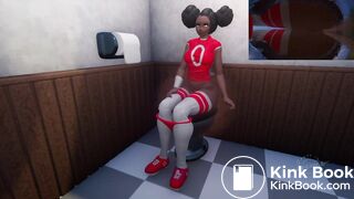 Black Sports Girl Diarrhea
