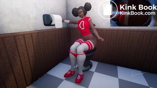 Black Sports Girl Diarrhea