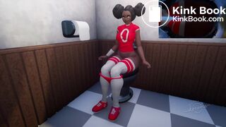 Black Sports Girl Diarrhea