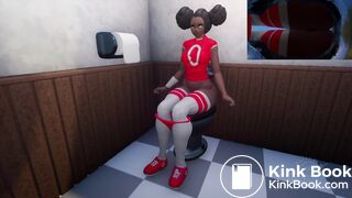 Black Sports Girl Diarrhea