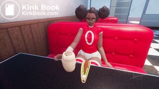 Black Sports Girl Diarrhea