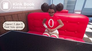 Black Sports Girl Diarrhea